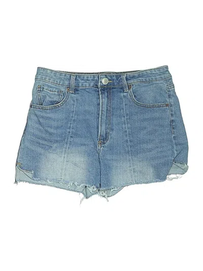 Pre-owned No Boundaries Denim Shorts In Blue