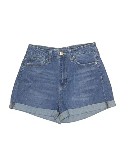 Pre-owned No Boundaries Denim Shorts In Blue