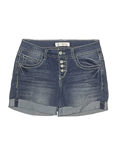 Pre-owned No Boundaries Denim Shorts In Blue