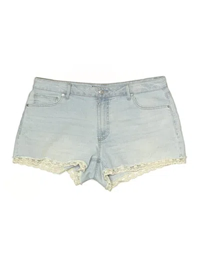 Pre-owned No Boundaries Denim Shorts In Blue