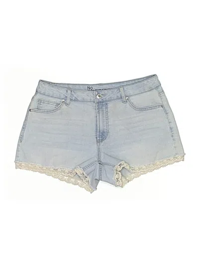 Pre-owned No Boundaries Denim Shorts In Blue