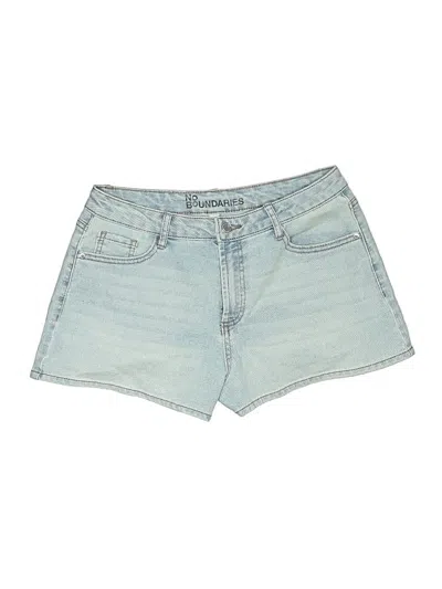Pre-owned No Boundaries Denim Shorts In Blue