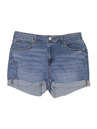 Pre-owned No Boundaries Denim Shorts In Blue