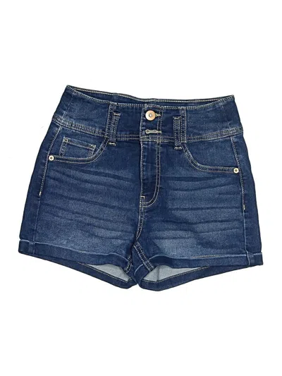 Pre-owned No Boundaries Denim Shorts In Blue