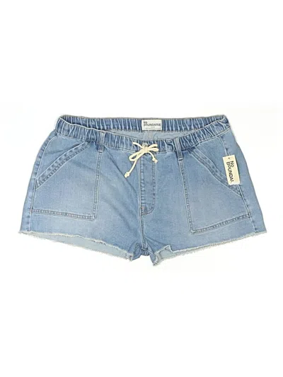 No Boundaries Denim Shorts In Blue