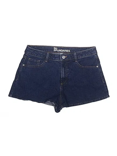 Pre-owned No Boundaries Denim Shorts In Blue