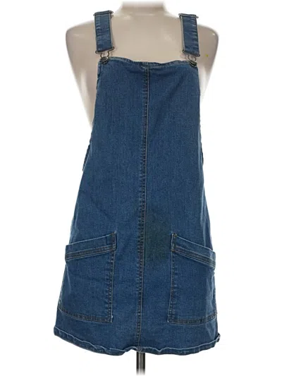 Pre-owned No Boundaries Denim Skirt In Blue