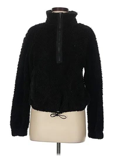 Pre-owned No Boundaries Faux Fur Jacket In Black