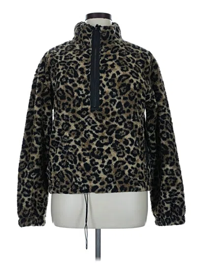 Pre-owned No Boundaries Faux Fur Jacket In Brown