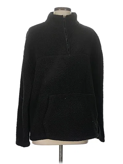 Pre-owned No Boundaries Fleece Jacket In Black