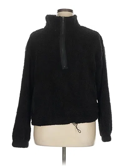 Pre-owned No Boundaries Fleece Jacket In Black