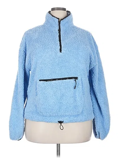 Pre-owned No Boundaries Fleece Jacket In Blue