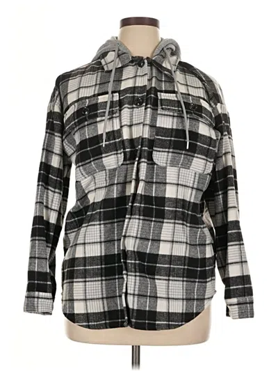 Pre-owned No Boundaries Fleece Jacket In Gray