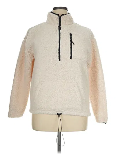 Pre-owned No Boundaries Fleece Jacket In Ivory