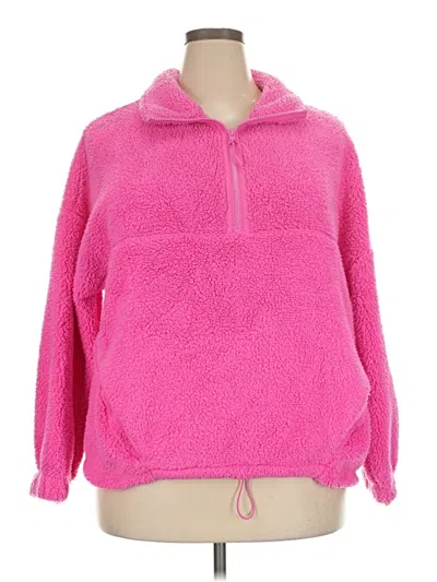 Pre-owned No Boundaries Fleece Jacket In Pink