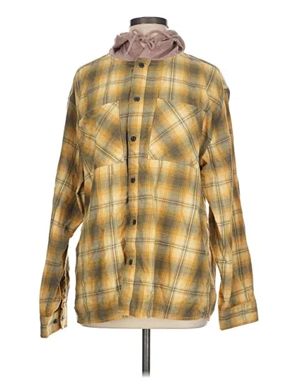 Pre-owned No Boundaries Fleece Jacket In Yellow