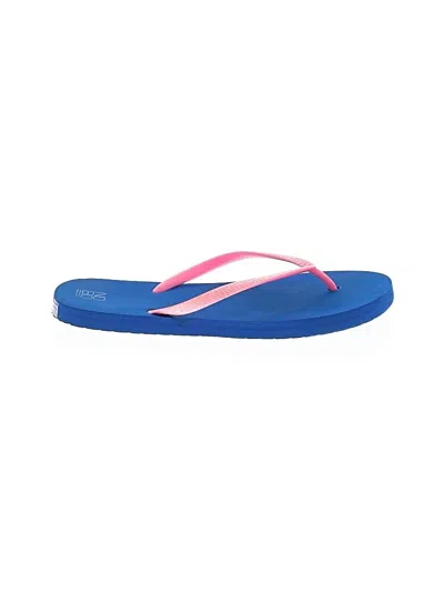Pre-owned No Boundaries Flip Flops In Pink