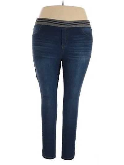 Pre-owned No Boundaries Jeggings In Blue