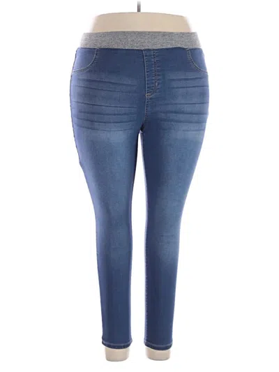 Pre-owned No Boundaries Jeggings In Blue