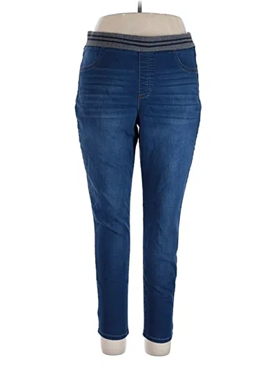 Pre-owned No Boundaries Jeggings In Blue