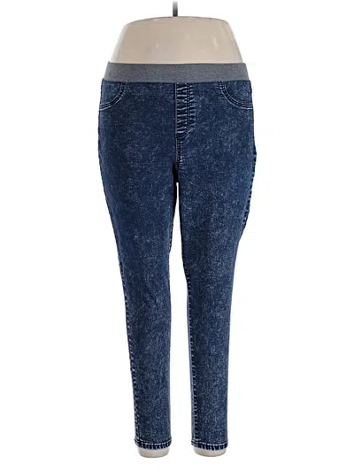 Pre-owned No Boundaries Jeggings In Blue