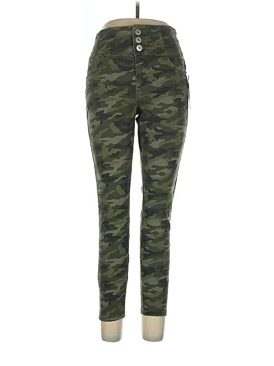 No Boundaries Jeggings In Green