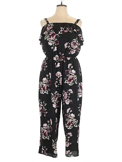 Pre-owned No Boundaries Jumpsuit In Black