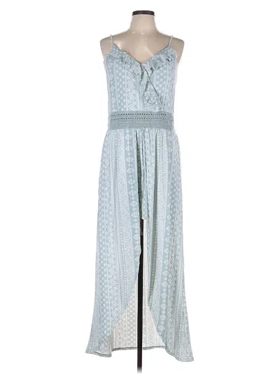 Pre-owned No Boundaries Jumpsuit In Blue