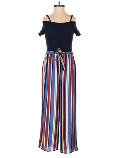 Pre-owned No Boundaries Jumpsuit In Blue