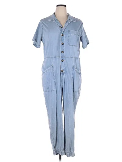 Pre-owned No Boundaries Jumpsuit In Blue