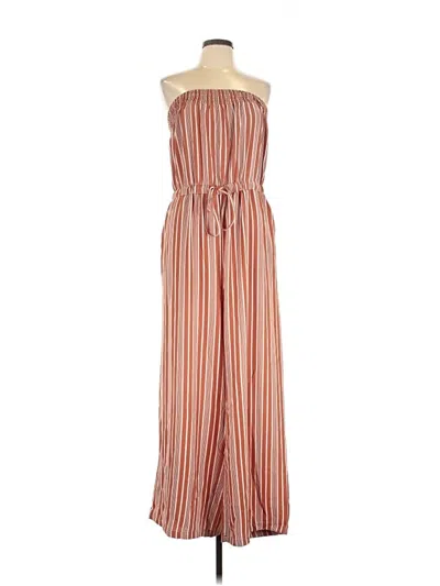Pre-owned No Boundaries Jumpsuit In Orange