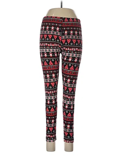 Pre-owned No Boundaries Leggings In Red
