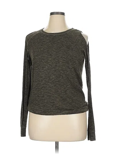 Pre-owned No Boundaries Long Sleeve T-shirt In Gray