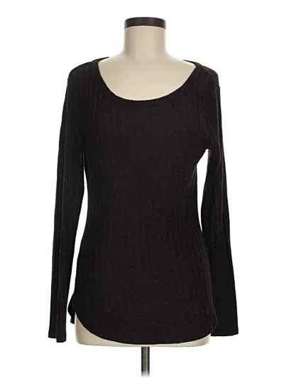 Pre-owned No Boundaries Long Sleeve T-shirt In Black