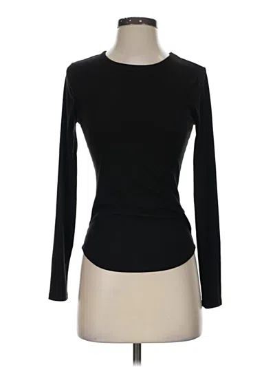 Pre-owned No Boundaries Long Sleeve T-shirt In Black