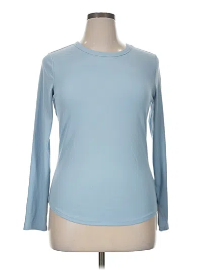 Pre-owned No Boundaries Long Sleeve T-shirt In Blue