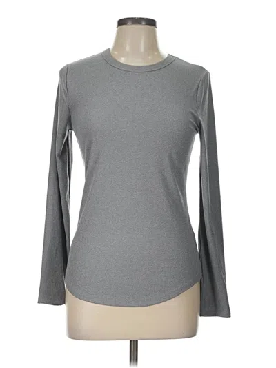 Pre-owned No Boundaries Long Sleeve T-shirt In Gray