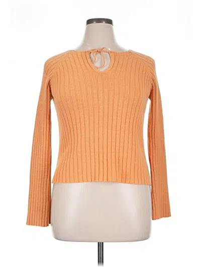 Pre-owned No Boundaries Long Sleeve T-shirt In Orange