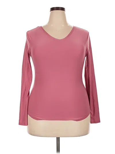 Pre-owned No Boundaries Long Sleeve T-shirt In Pink