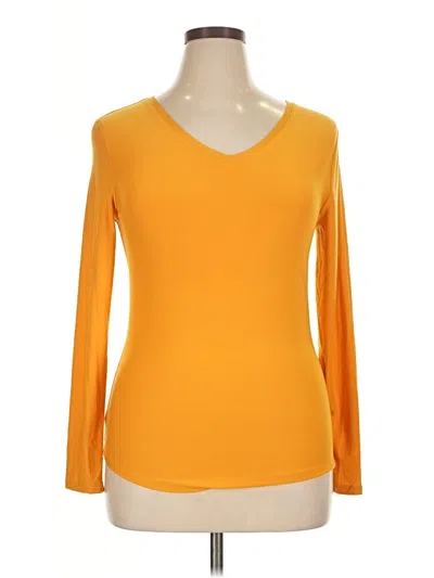 Pre-owned No Boundaries Long Sleeve T-shirt In Yellow