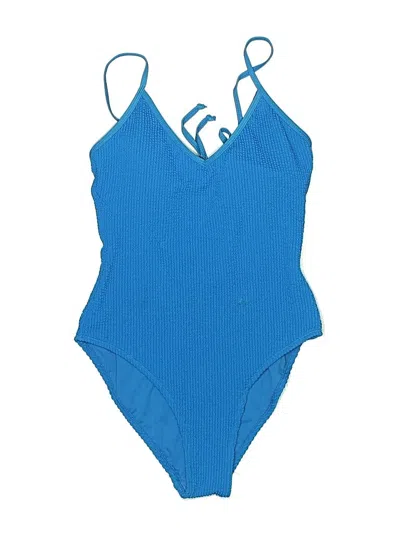 Pre-owned No Boundaries One Piece Swimsuit In Blue