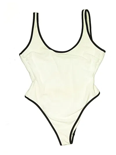 Pre-owned No Boundaries One Piece Swimsuit In Ivory