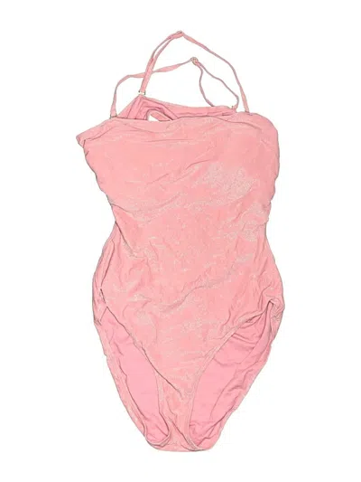Pre-owned No Boundaries One Piece Swimsuit In Pink