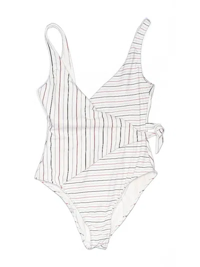 Pre-owned No Boundaries One Piece Swimsuit In White