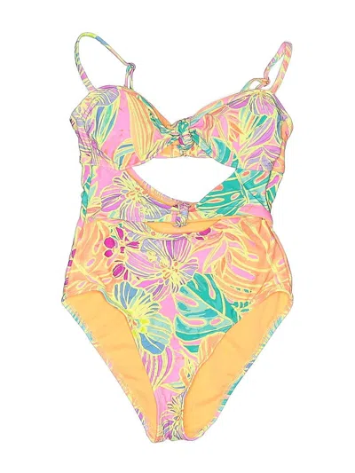 Pre-owned No Boundaries One Piece Swimsuit In Yellow