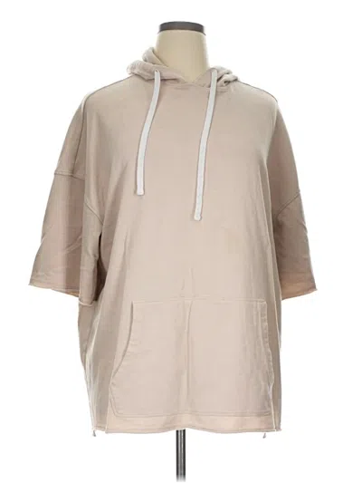 Pre-owned No Boundaries Poncho In Tan