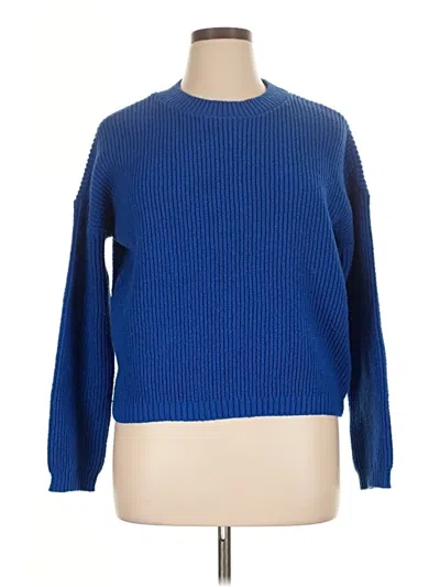 Pre-owned No Boundaries Pullover Sweater In Blue