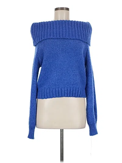 Pre-owned No Boundaries Pullover Sweater In Blue