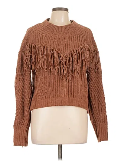 Pre-owned No Boundaries Pullover Sweater In Brown