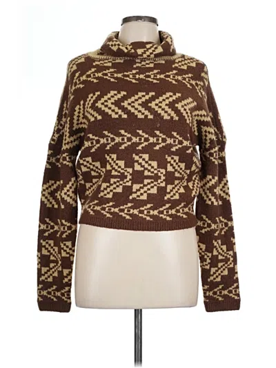 Pre-owned No Boundaries Pullover Sweater In Brown
